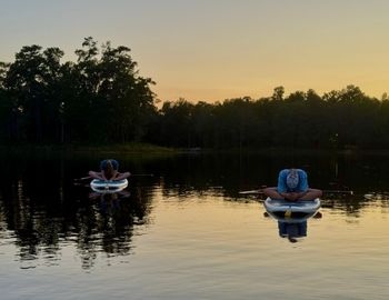 Sunset Yin Paddle Board @ the Old Mill Pond