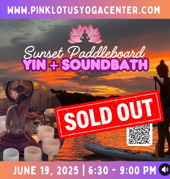 Sunset Paddleboard Yoga